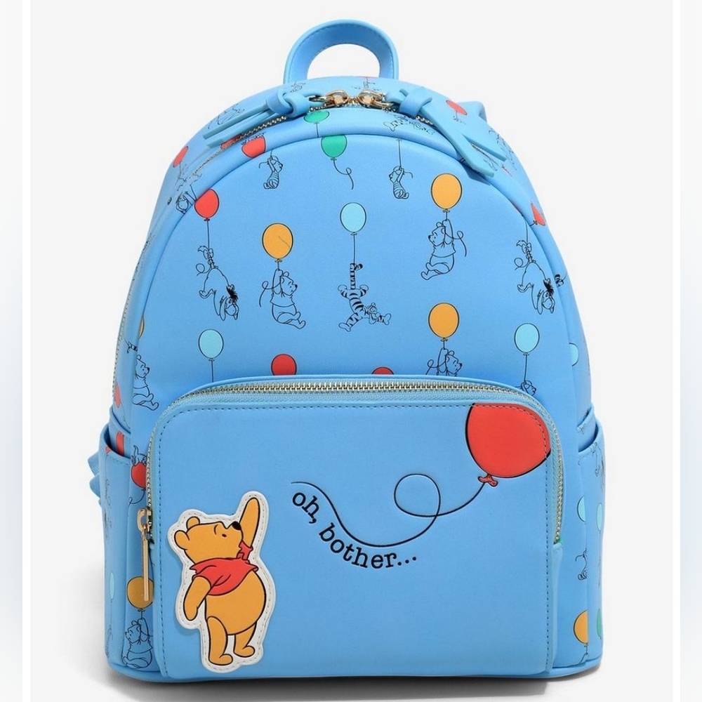 Danielle Nicole Disney Winnie the Pooh Balloons Mini Backpack